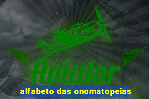 alfabeto das onomatopeias